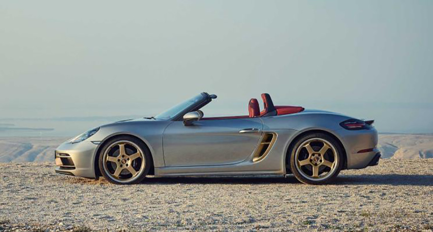 不到10万美元 718 Boxster 25周年版官图发布