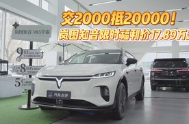 交2000抵20000！岚图知音限时福利价17.89万起