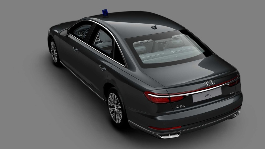 车重近4吨，S8同款引擎，A8L Security防弹版发布