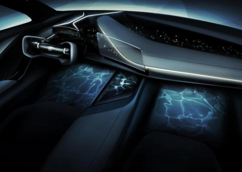 高颜值科幻纯电！量产命名ZDX，讴歌概念车PRECISION EV官图
