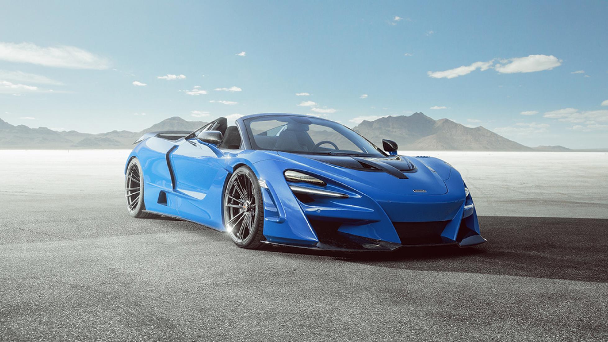 限量15台,敞篷版迈凯伦"小塞纳"亮相!