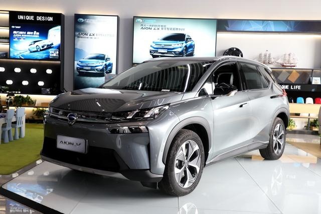埃安V到店实拍 能否成为最强纯电动SUV?