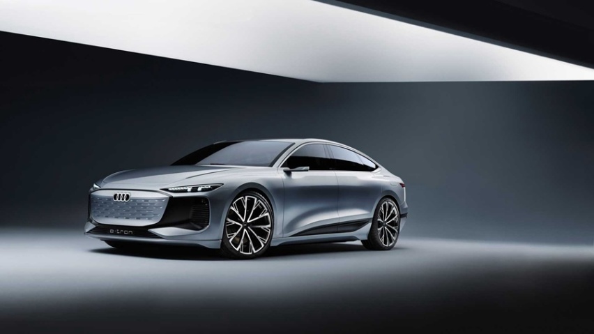 奥迪A6 e-tron量产版渲染图 对标特斯拉Model S