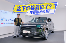 21.98万元起，零跑D19上市，这下价格到位了？