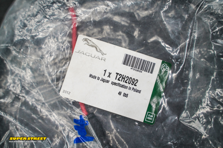 捷豹Jaguar XES更换EBC黄皮高性能刹车片