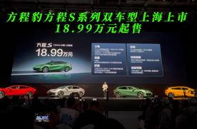 方程豹方程S系列双车型上海上市 18.99万元起售