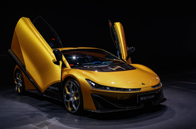 云纹鎏金，驭见东方，广汽昊铂SSR云纹金高定版全球首发