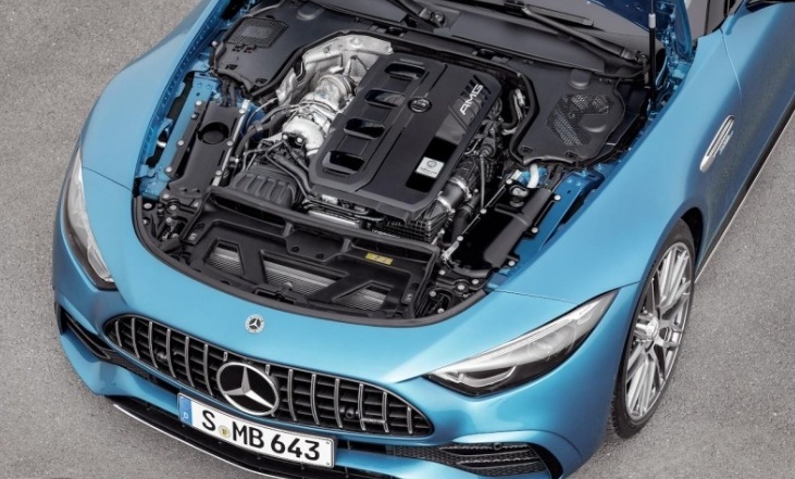 新一代奔驰AMG SL 43发布，搭载4.0T发动机，匹配48V轻混系统