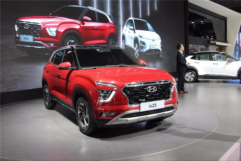 重庆车展，北京现代首发两款小型SUV，你觉得好看么？