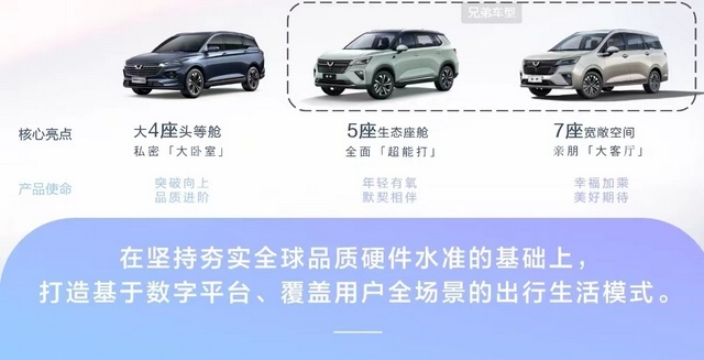 已有凯捷，再推佳辰，10.58万上顶配，银标五菱重振 “7座”