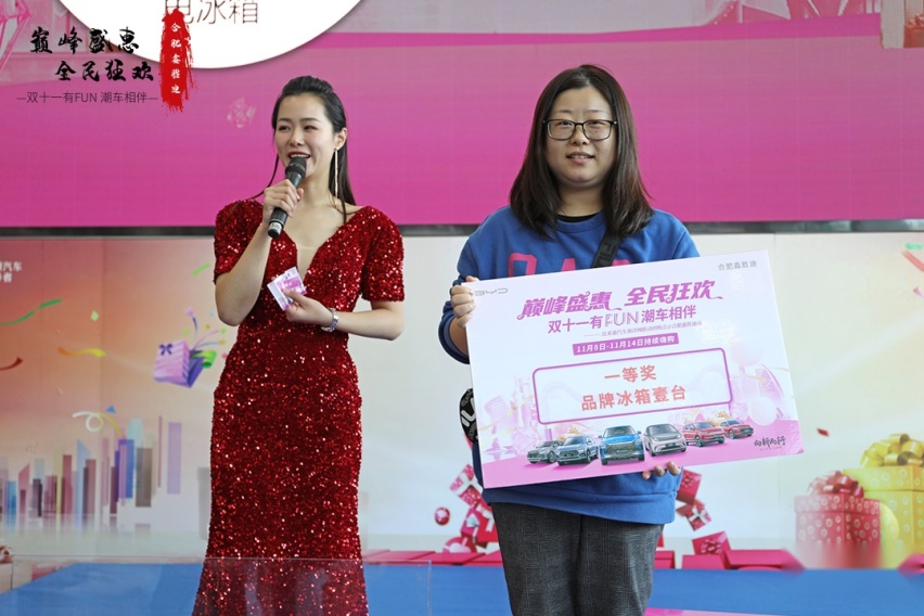 比亚迪海洋网联动团购会@合肥鑫胜迪站惊喜上演