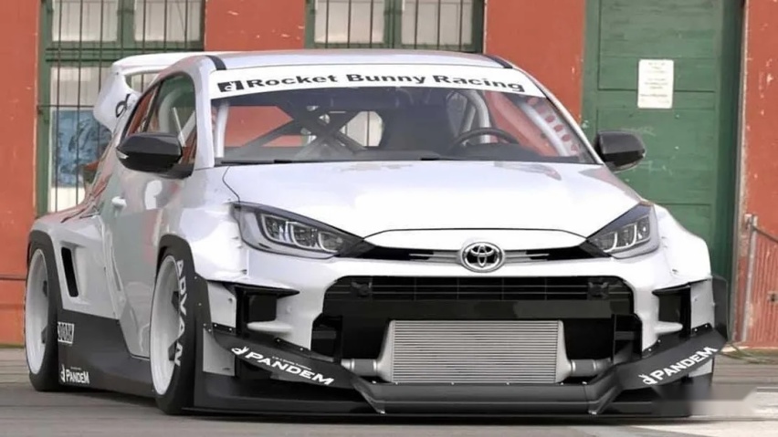把宝马换成丰田GR Yaris，起因竟是为了一套宽体？