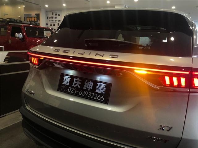 到店实拍BEIJING-X7：10万+的高性价比大五座SUV