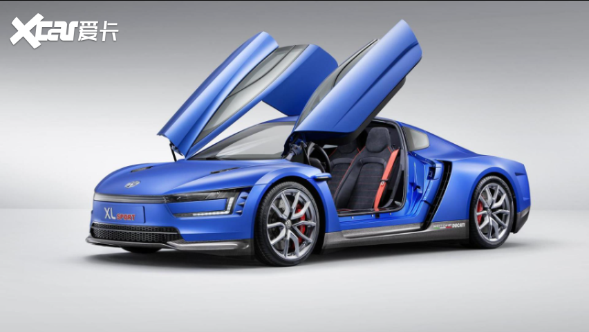 专为性能打造的两缸跑车 大众xl sport概念车百公里加速仅5.7秒
