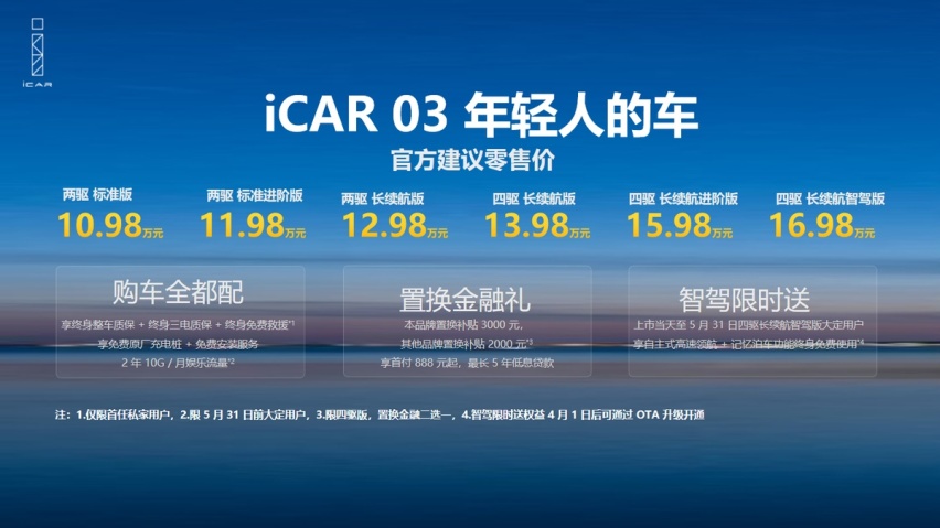 4月20日,“百店齐开iCAR登场”iCAR Space百店开业暨iC