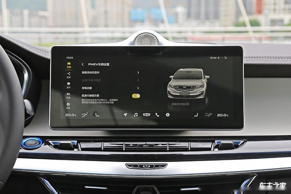 多方面领先同级别MPV 试驾吉利嘉际PHEV