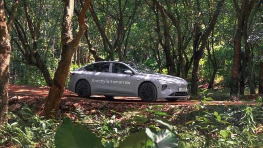 蔚来ET7完成高温测试，定位纯电大型轿车，预计2022年交付