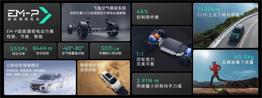 大型旗舰SUV 领克09EM-P上市 售价30.78-34.78万元
