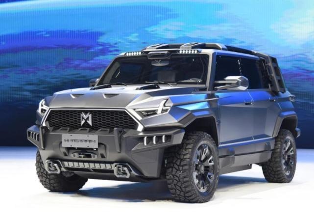 终极型男！售价或超过70万元，量产东风猛士M-Terrain谍照