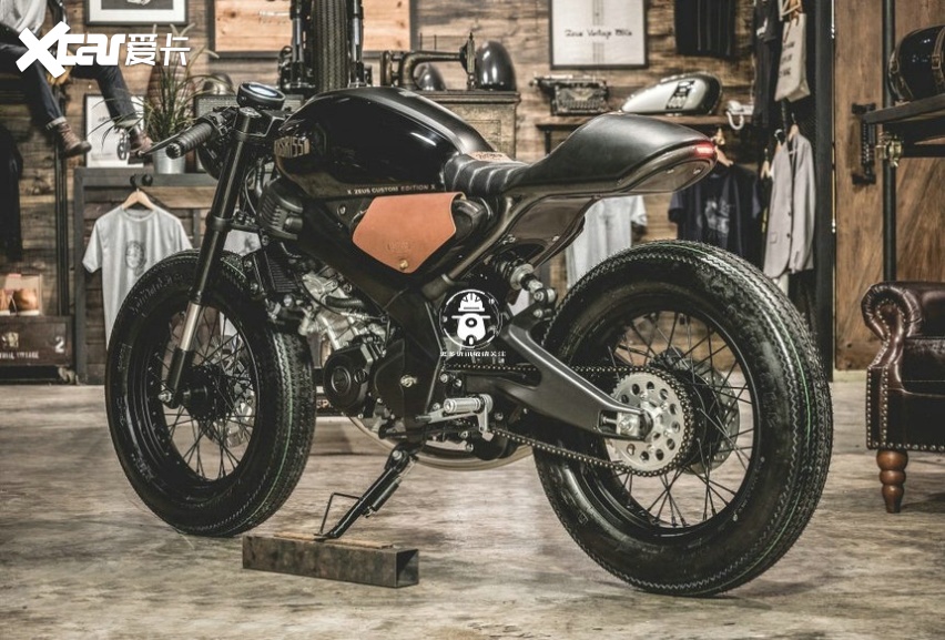 復古的夠徹底雅馬哈xsr155caferacer