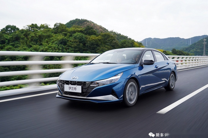 北京现代第七代伊兰特首试：1.5L的动力就足够了