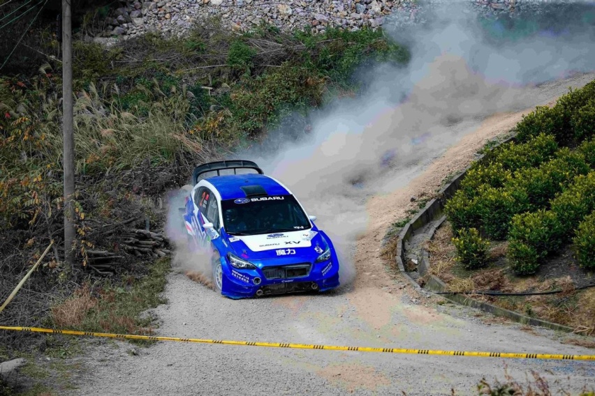 斯巴鲁中国魔力车队豪夺2023APRC/CRC龙游站双冠
