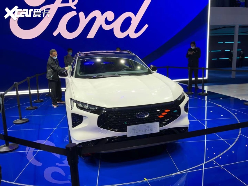 2021上海车展转型力作福特evos完成全球首秀