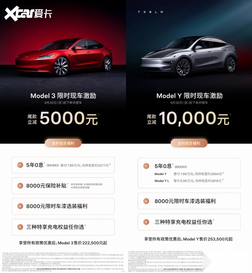 全新Model Y高性能版36.9万元起,中国上市!