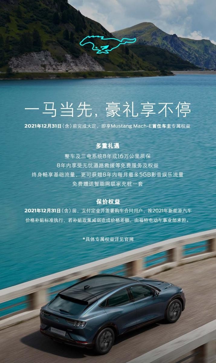 28.2万元的Mustang Mach-E入门车型发布