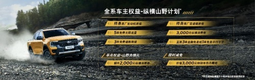 福特游骑侠Ranger 1st Edition 首发版上市并开启预售