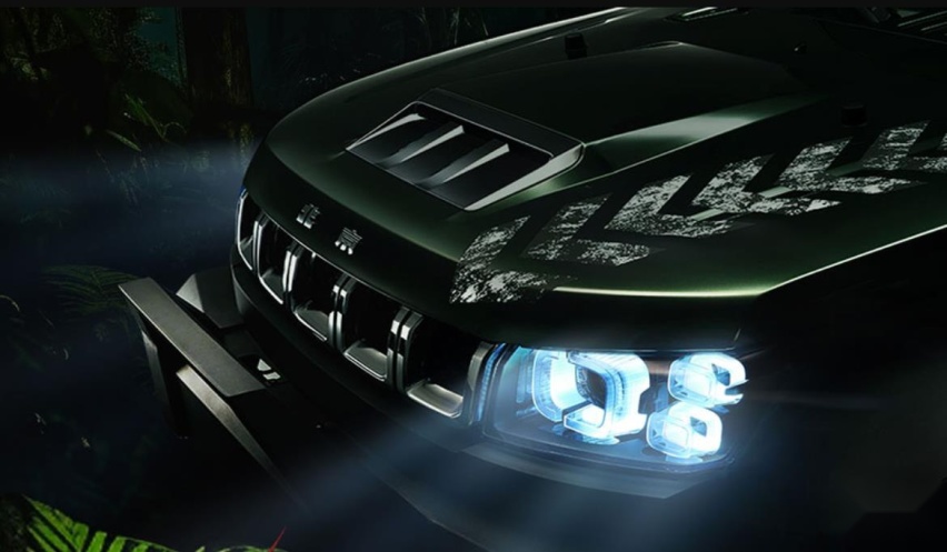 2024款北京BJ40雨林穿越版，锻铝悬挂，23段可调氮气减震
