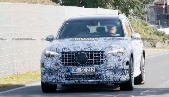 小排量混动系统，全新AMG GLC 63谍照曝光