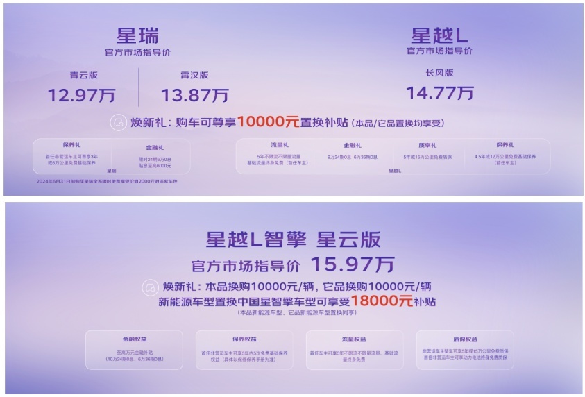 吉利中国星双车上市现场“五连撞”，真面目曝光，还能买吗？