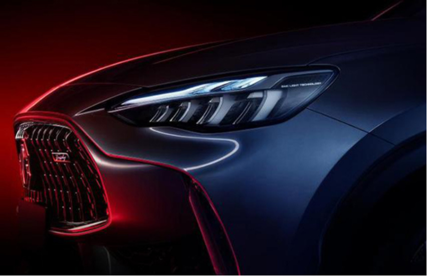 名爵全新SUV 采用第三代设计语言 命名MG领航