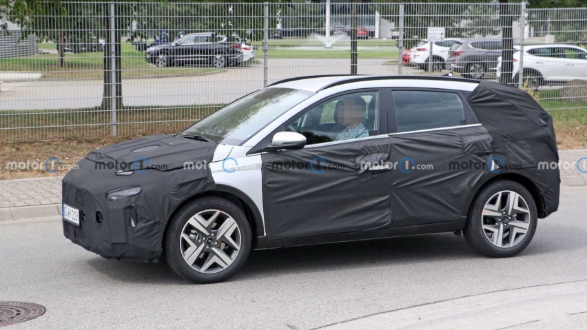 现代全新小型SUV Bayon预告图曝光，2021年发布