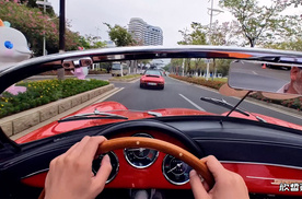 欣哲快评丨广州市区沉浸式驾驶1965年保时捷356 Speedster
