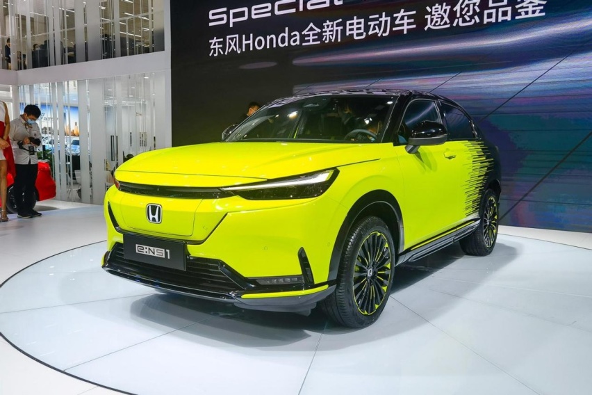 最高续航510km，车名很奇怪，本田纯电动e:NS1你喜欢吗?