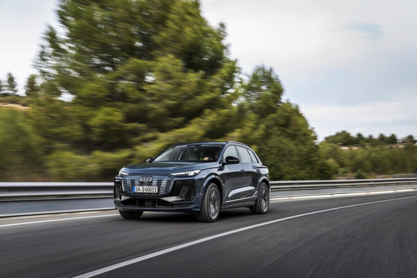 PPE平台首款量产车 全新奥迪Q6 e-tron全球首发 2024北京