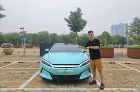 品牌向上的中流砥柱 比亚迪汉L EV青岛试驾