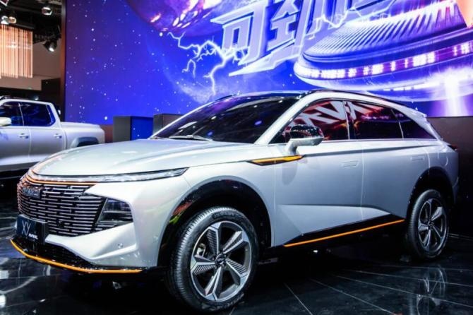 新知达人, 哈弗再次炸场 HAVAL XY亮相上海车展 设计太爆啦