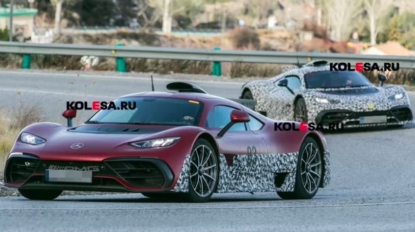 奔驰AMG ONE曝光！F1同款1.6TV6动力总成