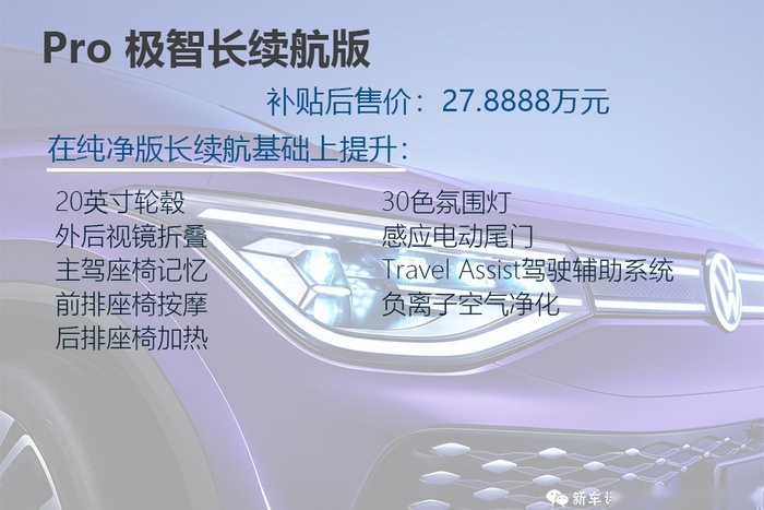 价格和汉兰达重合度99% 大众ID.6 X怎么选最靠谱？