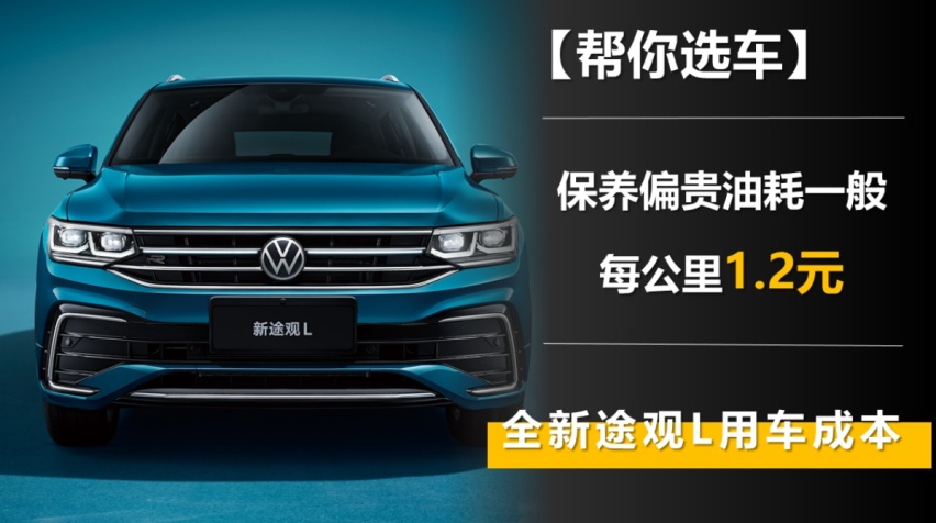 【帮你选车】保养偏贵油耗一般 每公里1.2元 全新途观L用车成本