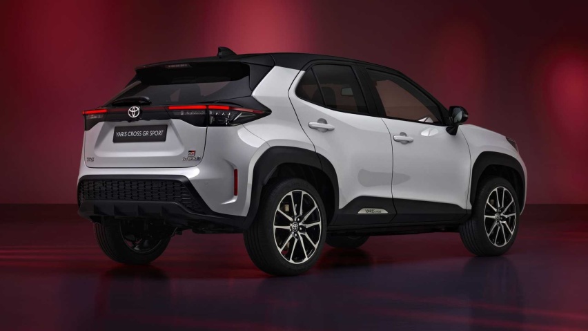 搭载三缸混动系统 欧版丰田Yaris Cross GR Sport官图