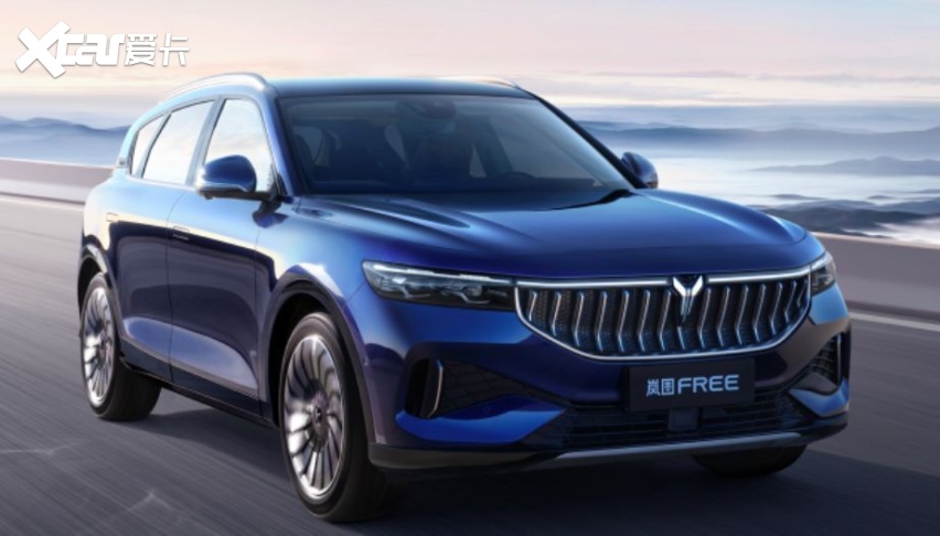 作为本届健博会唯一官方指定用车的岚图free和岚图