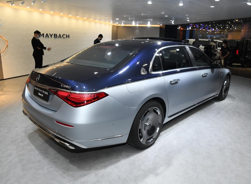 399.8万元 100周年纪念版迈巴赫S680国内上市 搭载V12发动机