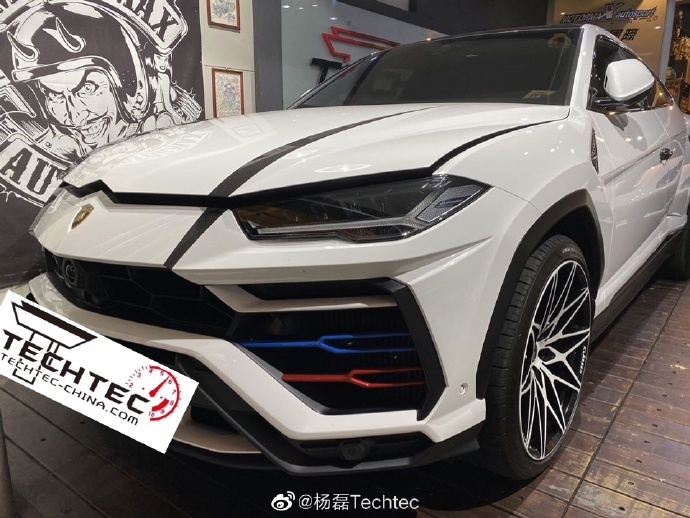 兰博基尼Urus改装德国Techtec刷电脑刷ECU改装电脑