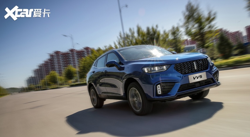 魏派vv5外观设计运动定位紧凑型suv