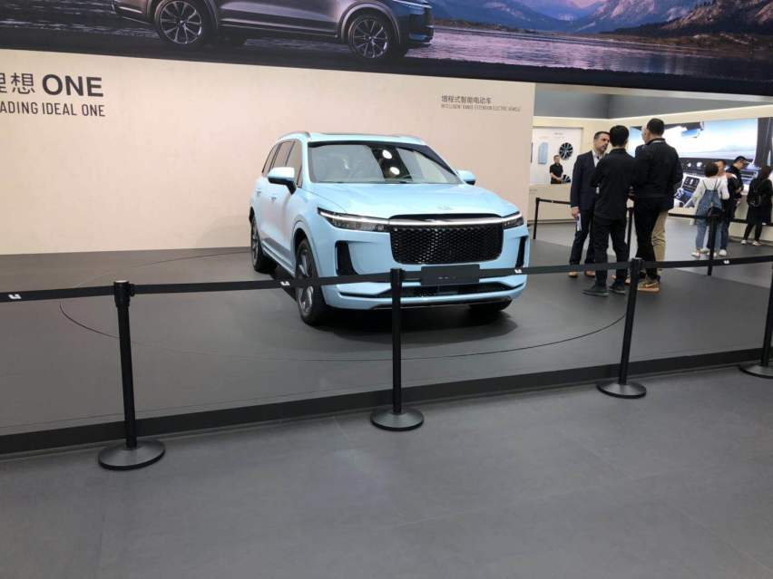 理想ONE亮相上海车展