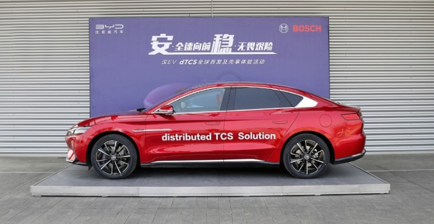 让行驶更安全 ，汉EV四驱版搭载dTCS全球首发